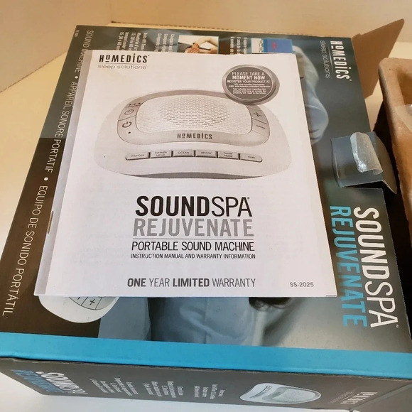 NWOT,Homedics Sleep Solutions,Sound Spa Rejuvenate, Sound Machine. - Picture 4 of 10